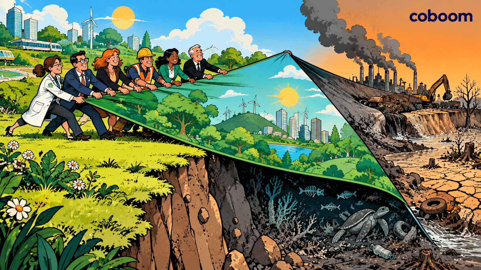 Illustration for “Is Sustainable Development Still Enough?”